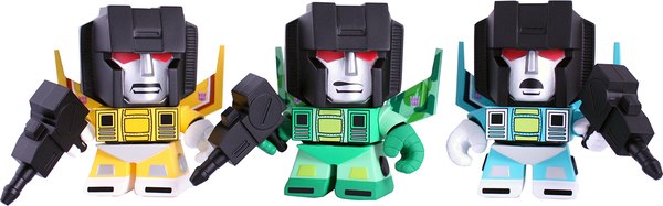 Loyal Subjects Limited Edition Rainmakers Transformers Vinyl Figures Set Image  (2 of 5)